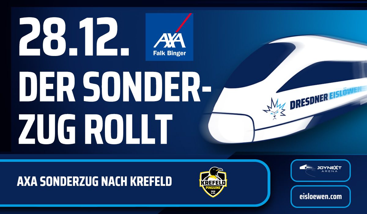 AXA Sonderzug nach Krefeld findet statt